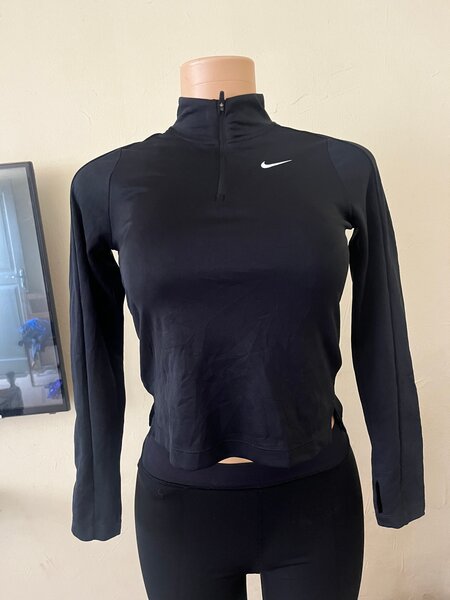 Nike Sweat à Capuche Noir Femme