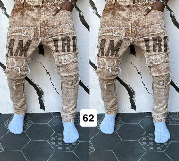 Jeans décontractés imprimés