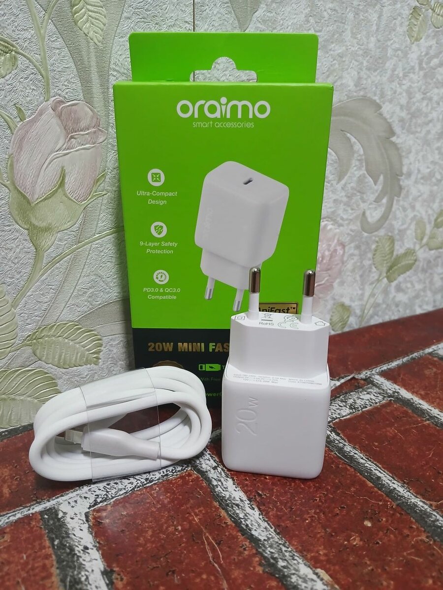 Oraimo Chargeur Rapide 20W