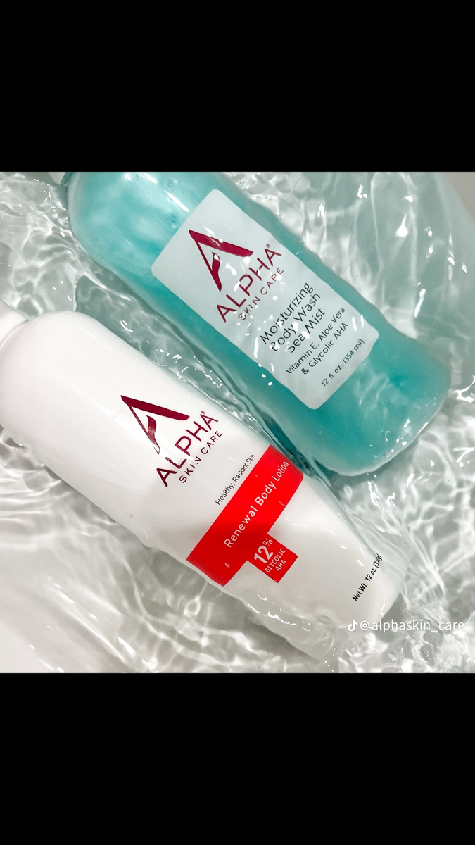 Alpha renewal body lotion & Body Wash