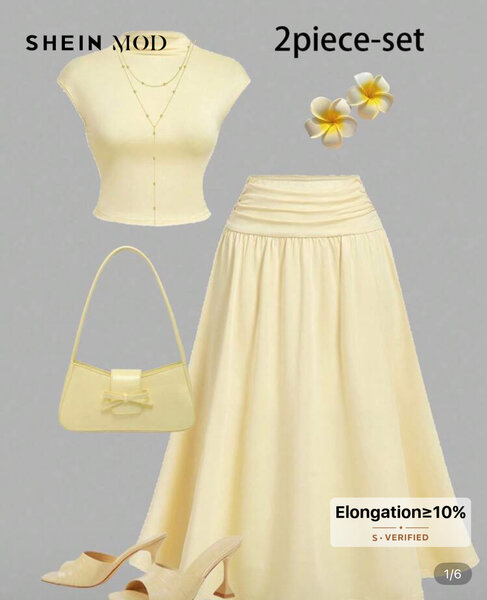 Ensemble élégant deux-pièces femme