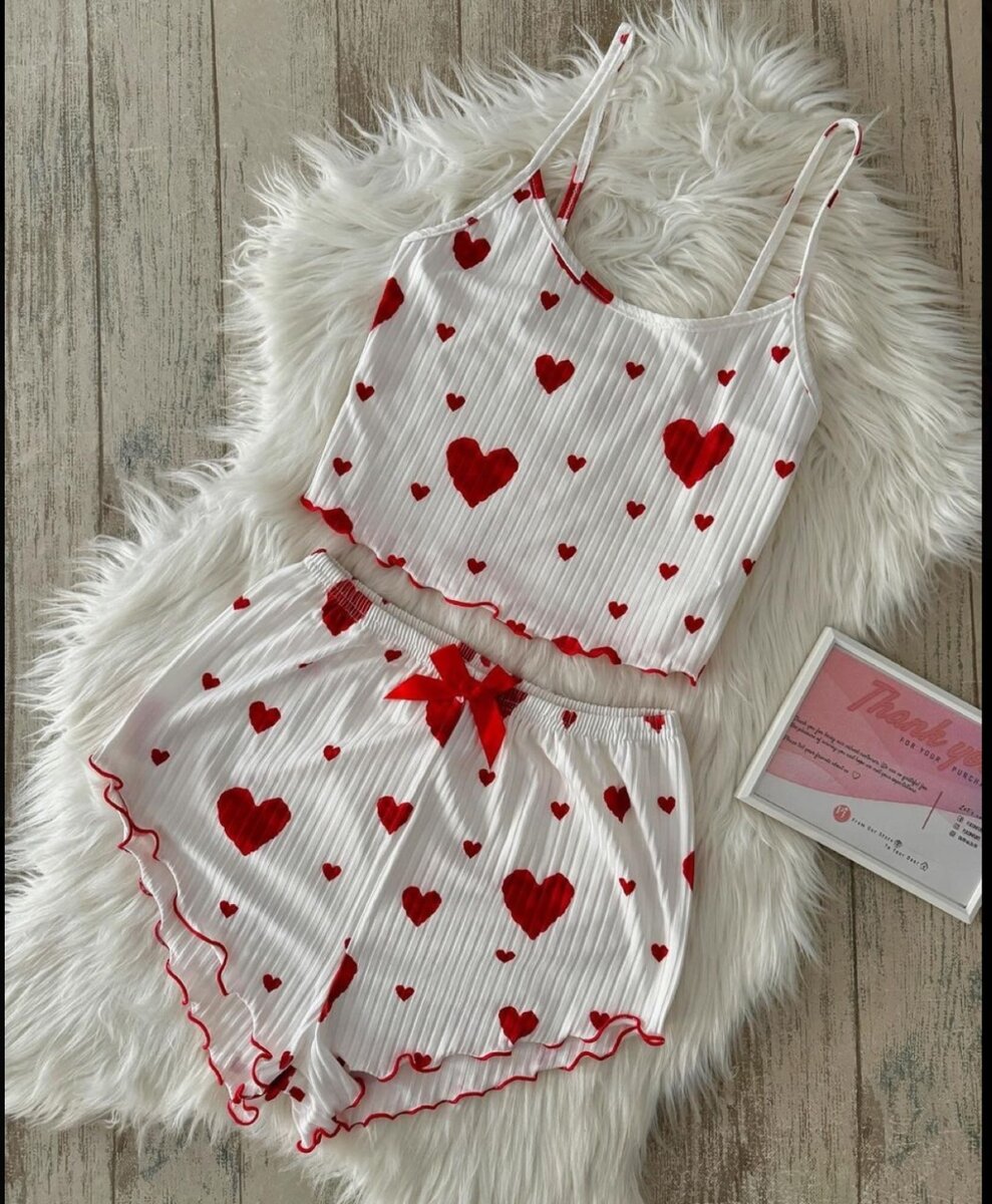 Pyjama Femme Cœur Doux