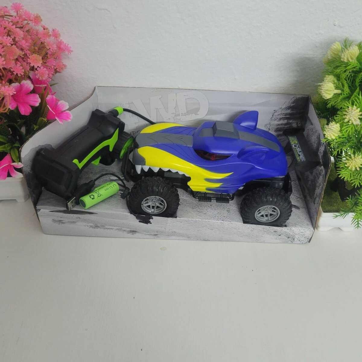 Voiture de cascade télécommandée à grande vitesse pour enfan