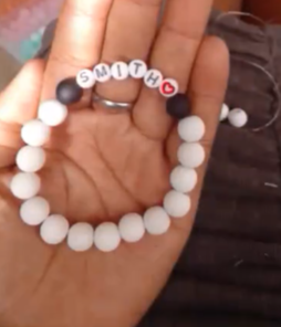 Beautiful white bracelet