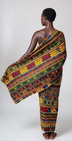 Pagne africain coloré