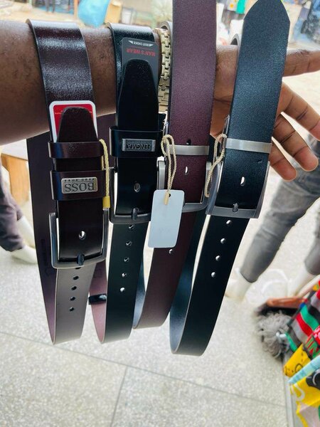 Men's belts and wallets