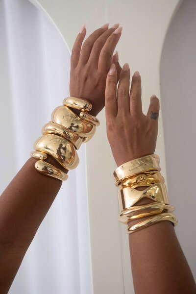 Bracelets en or élégants