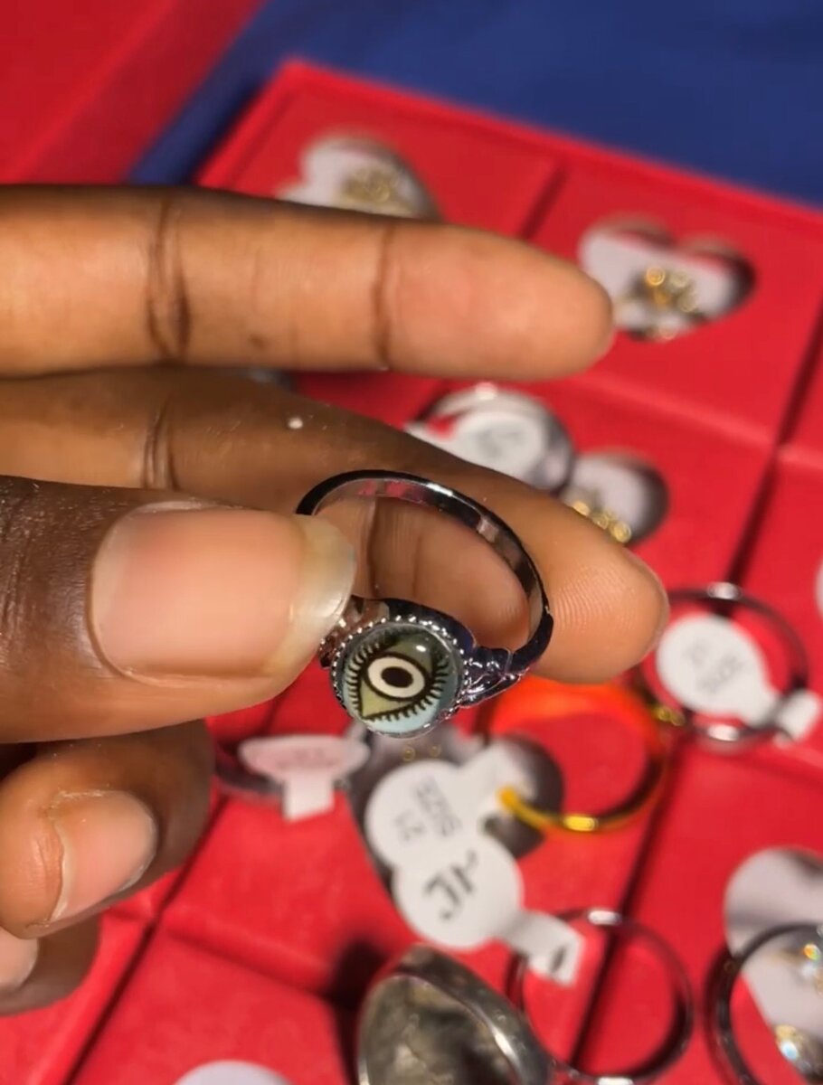 Bague Œil Protecteur Élégante