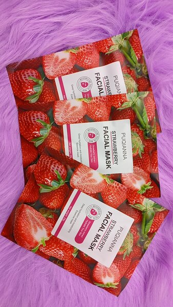 Masque Visage Fraise Hydratant