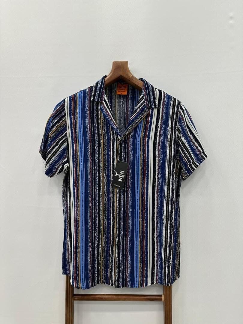 Chemises colorées en coton