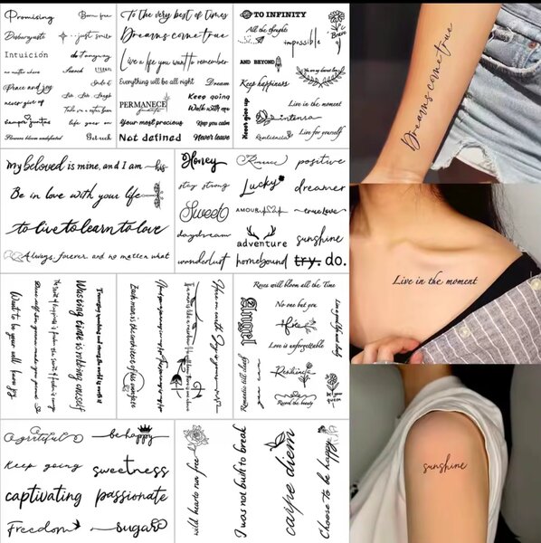 tatouage temporaire imperméabl