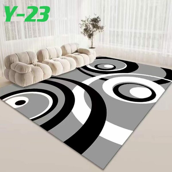 Soft carpets with 3D effect