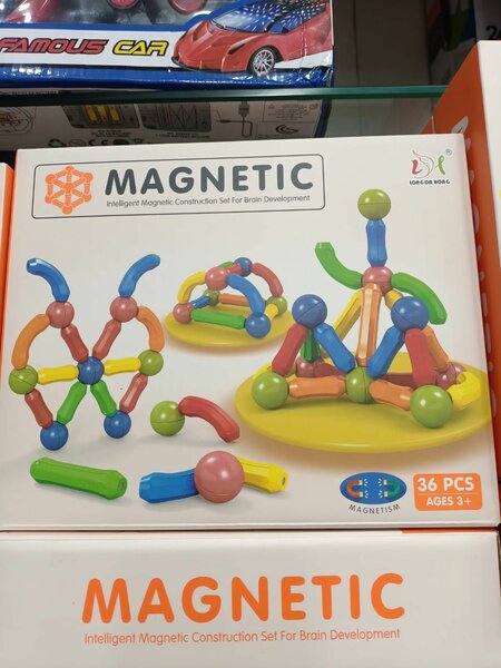 Megnatic blocks