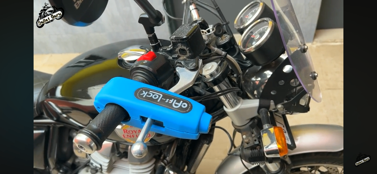 Antivol pour Moto Guidon