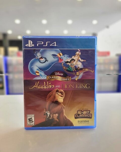PS4 Disney Aladdin & Lion King
