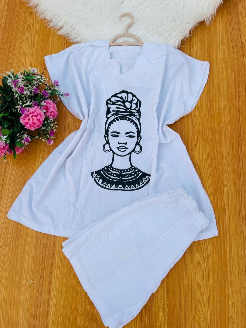 Top and down ladies wear