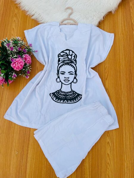 Top and down ladies wear