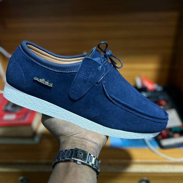 Mocassins Bleu Homme Élégants
