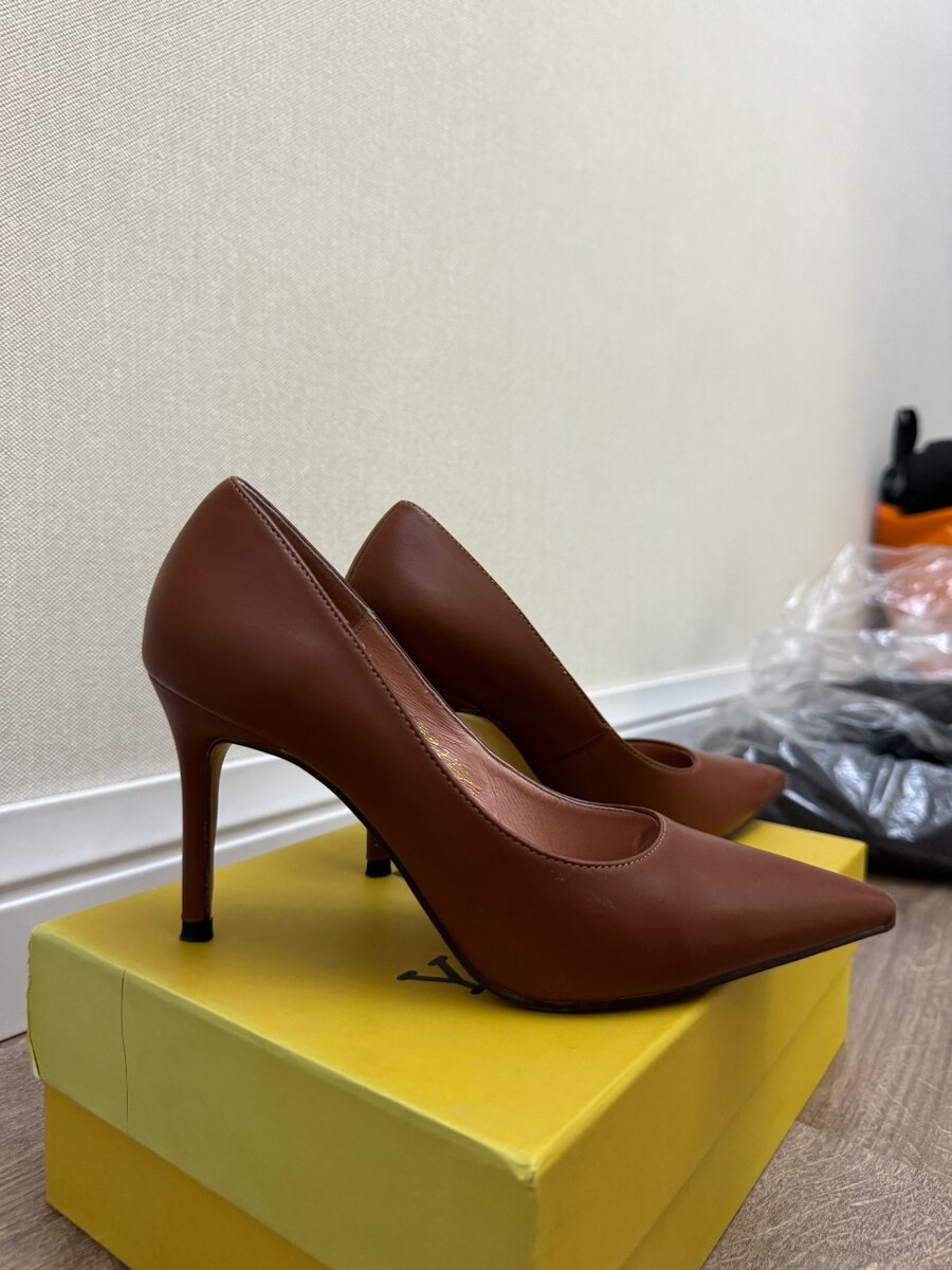 Туфли, каблук 8-9 см