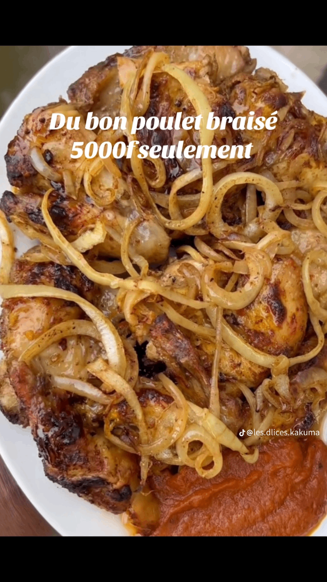 Délicieux Poulet Braisé