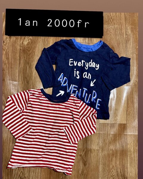 Vêtements tout genre enfants filles et garçons