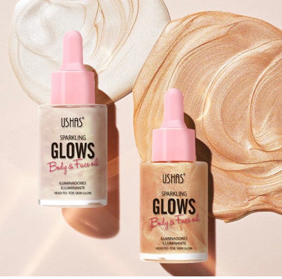 Huile de Corps USHA'S Sparkling Glows