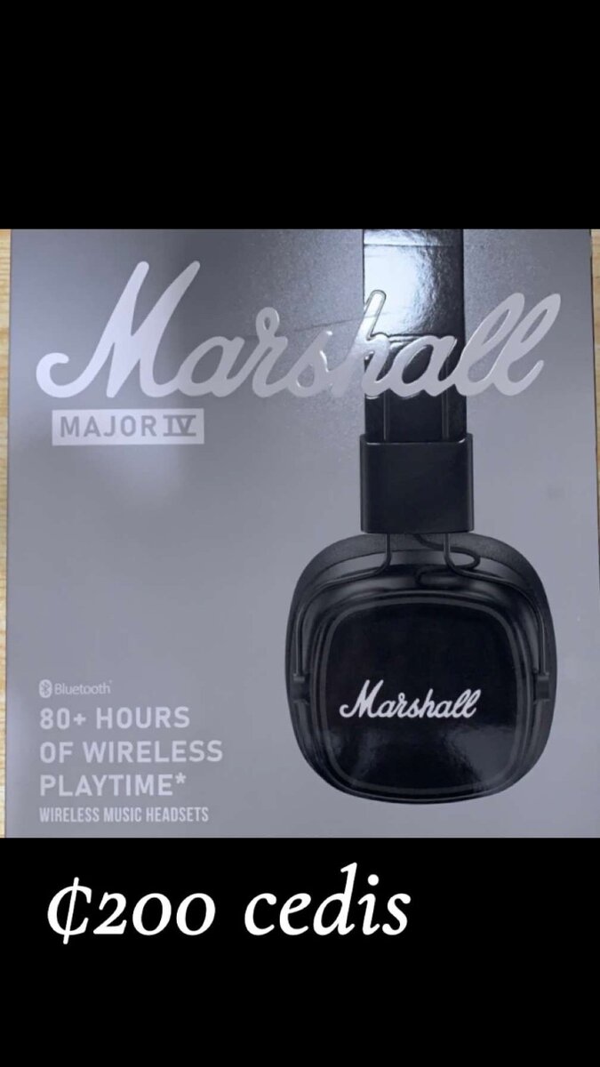 Marshall headphones