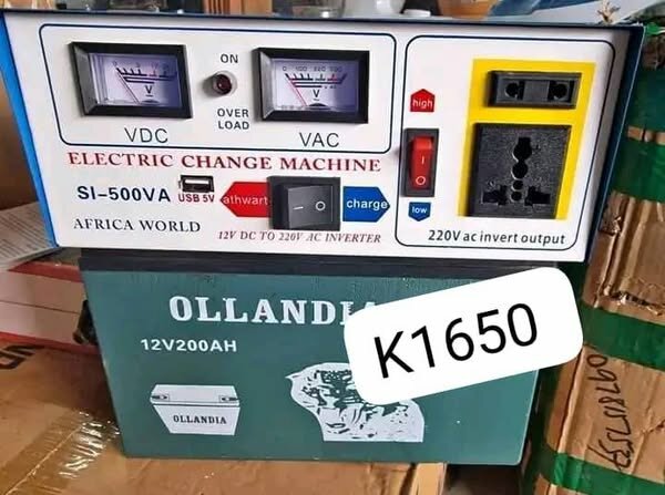 solar battery+inverter  