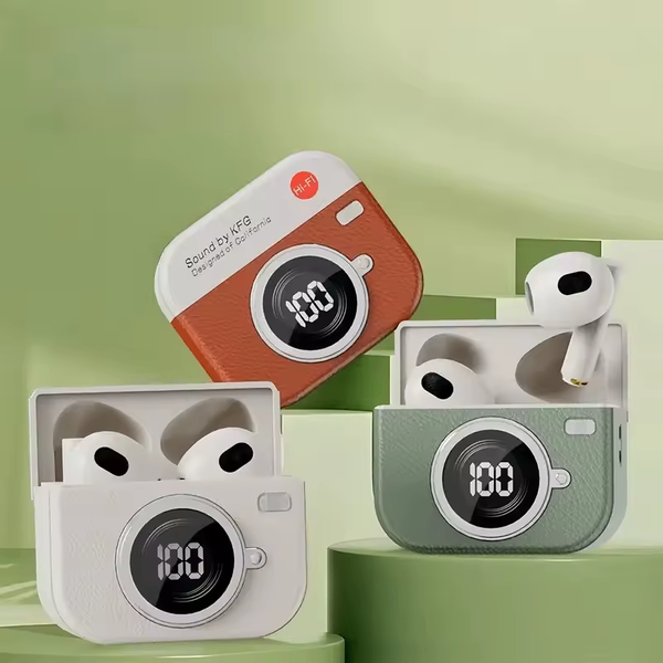 Écouteurs sans fil rétro