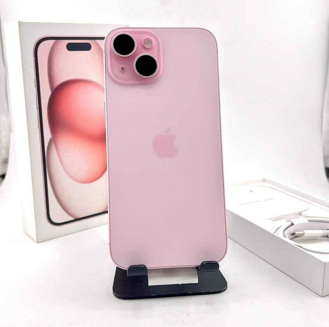 iPhone 16 Bleu et Rose