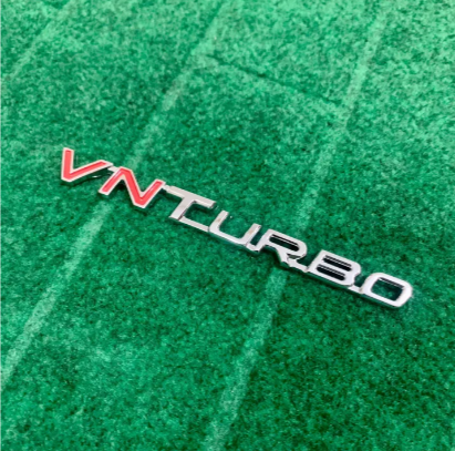 Pack of 1 VNTURBO Emblems For Ca Modification