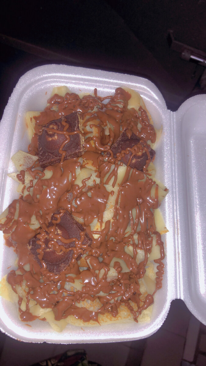 Tagliatelle de crepes chocolat
