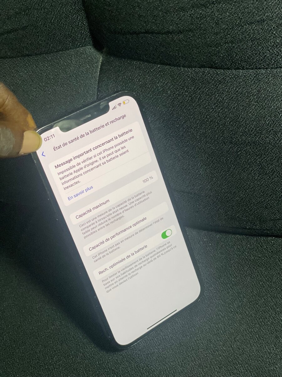 iPhone 12 Pro Max Bleu