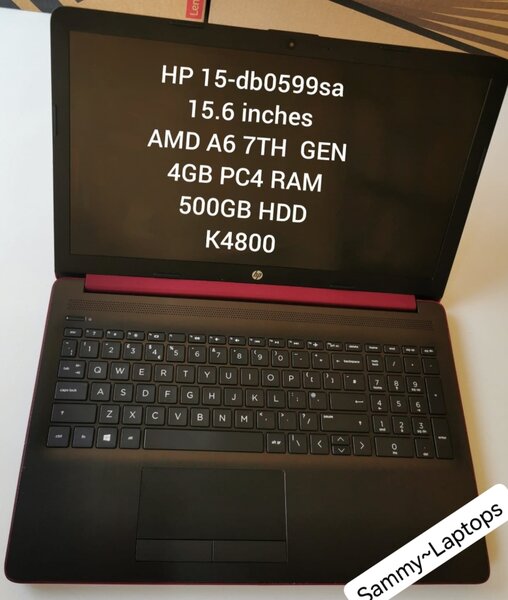 HP 15-db0599sa  15.6 inches 