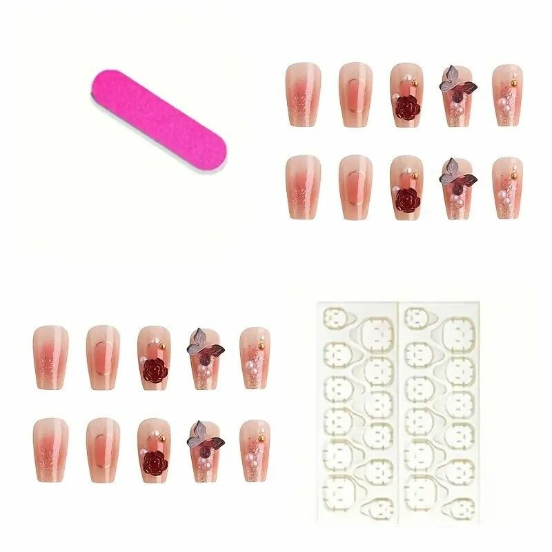 Press on nails pack with nail kit