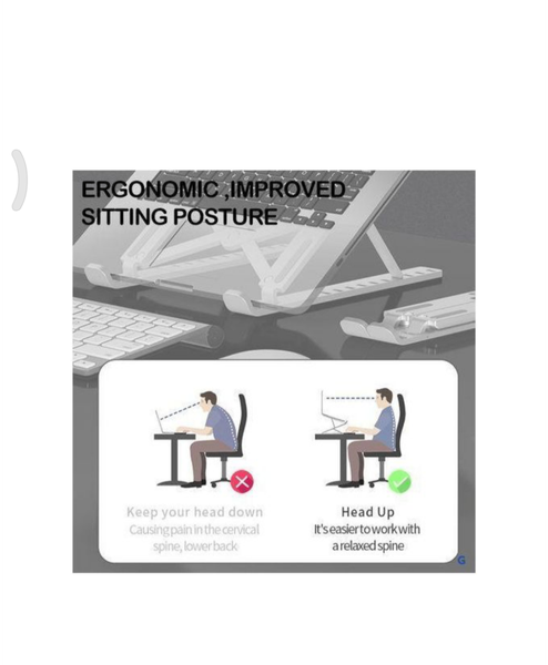 Support Ergonomique pour Ordinateur Portable