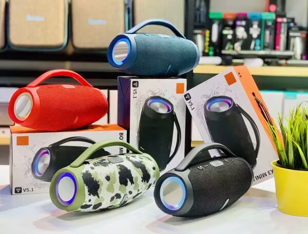 Enceinte Bluetooth Portable LED