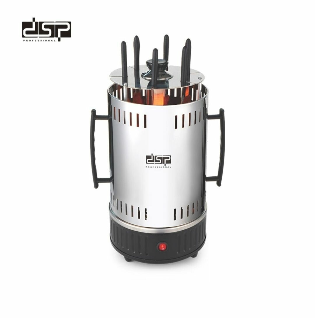 6 POLE STAINLESS STEEL ELECTRIC AUTOMATIC ROTATING BARBECUE