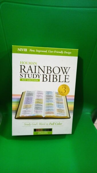 NIV RAINBOW STUDY BIBLE