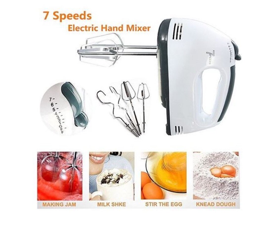 Hand Mixer With 4 Stirrers - H