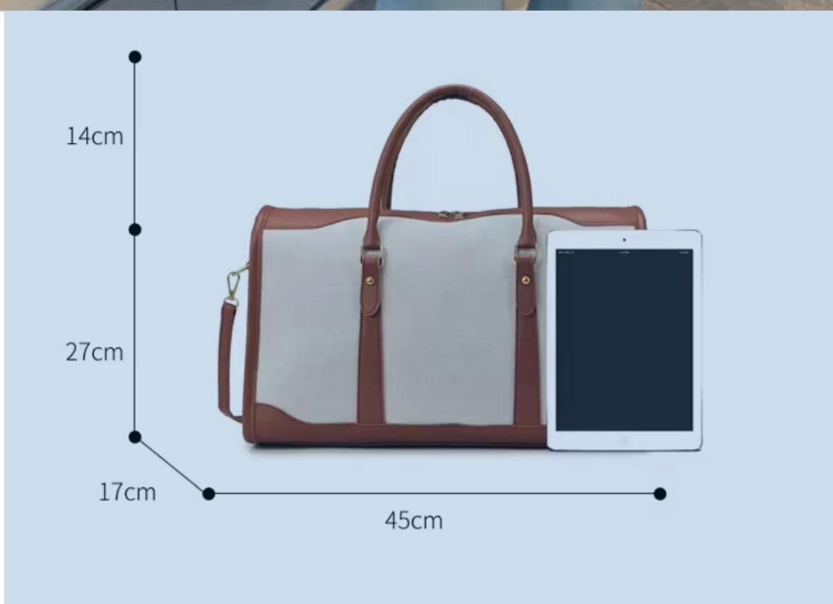 Sac de Voyage Élégant en Cuir