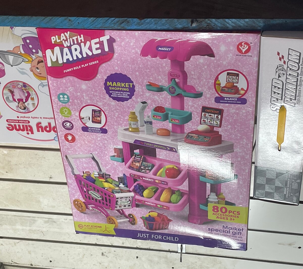 Ensemble de jeu de supermarché pour enfants