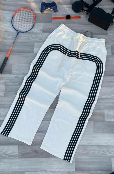 Pantalons de jogging à rayures