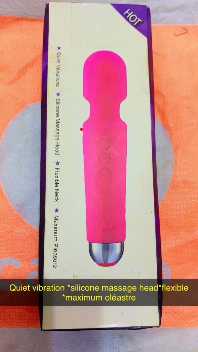 Vibromasseur Silicone Flexible