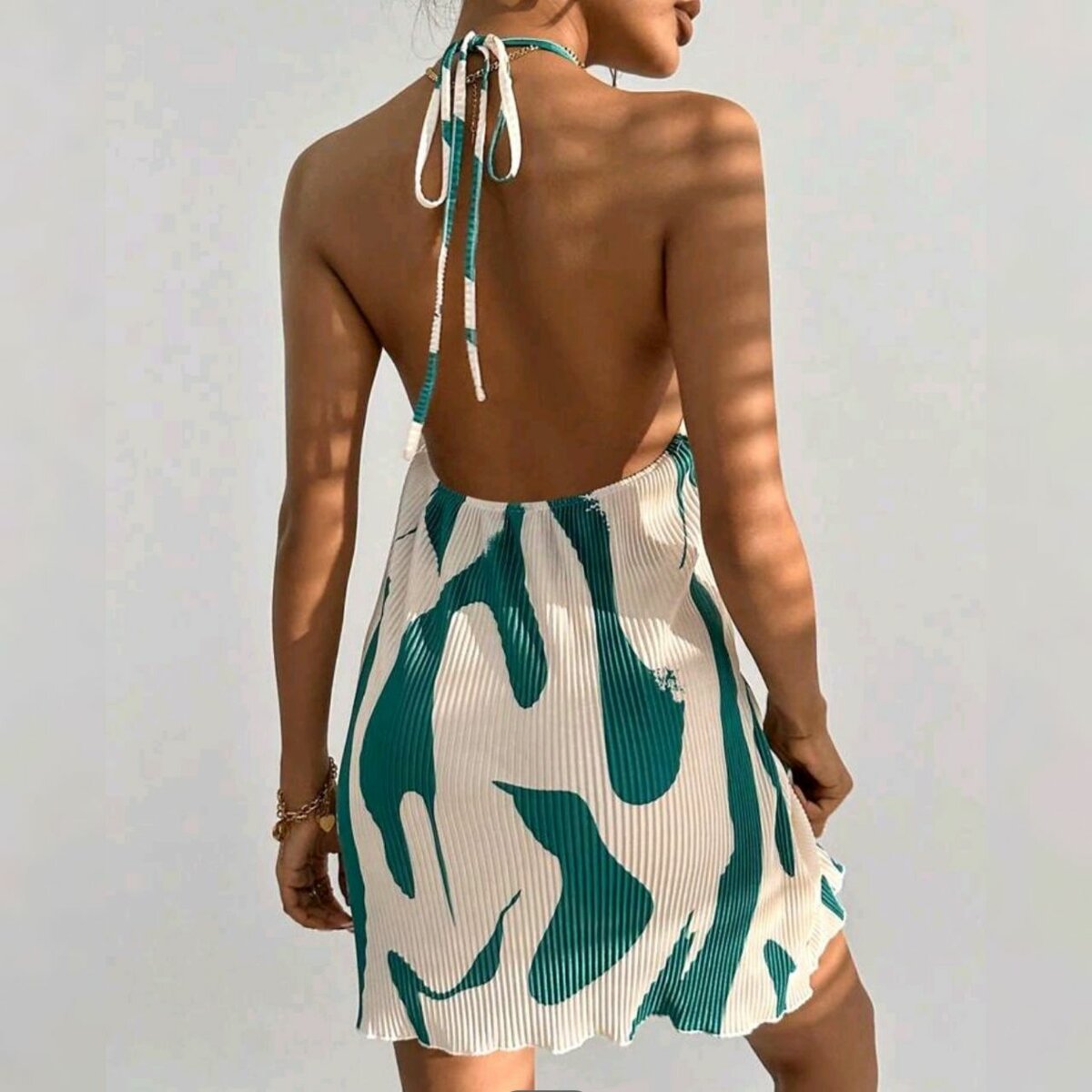 Robe dos nu élégante été