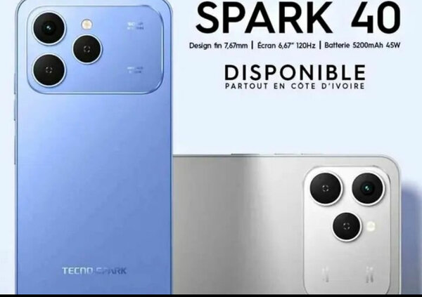 Tecno Spark 40 Smartphone 6.67"