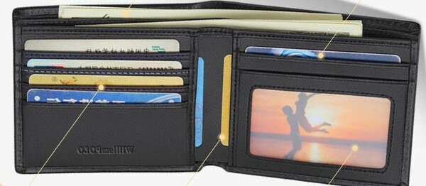Мужской кошелек