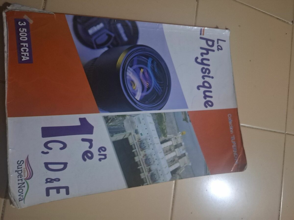 Manuels scolaires de science et anglais