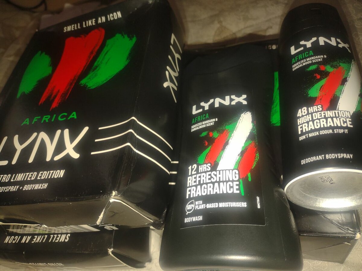 Lynx Africa Body Spray