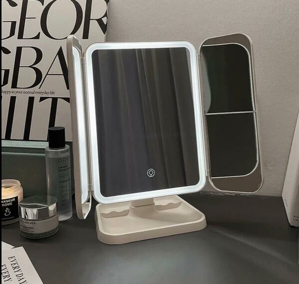 Miroir LED de maquillage